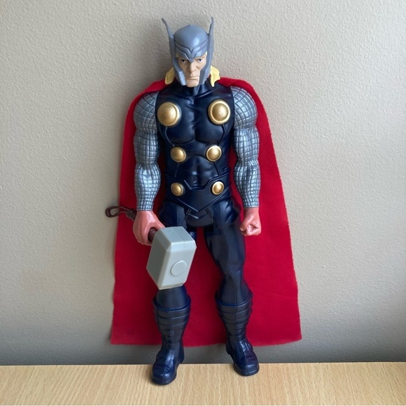Marvel Other - Marvel Avengers Titan Hero Series Thor 12-Inch Action Figure with Hammer